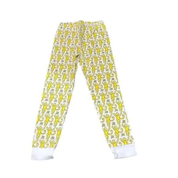 Roller Rabbit Kids Monkey Pajamas in Sunshine Size 8 New with tags